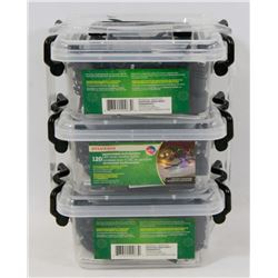 3 TUBS OF SYLVANIA LED SYNCHRONIZED LIGHTS