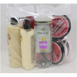 BAG OF ASSORTED BUBBLE BATHS SHAMPOO