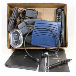 BX MODEMS, HUBS, EXTERNAL DVD