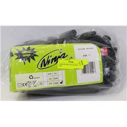 4 PAIR OF NINJA ICE GLOVES SIZE 11 (2XL)