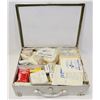 Image 1 : RETRO FIRST AID KIT WITH CONTENTS