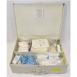 RETRO FIRST AID KIT WITH CONTENTS