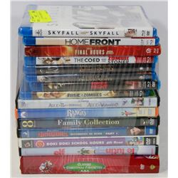 BUNDLE  W/7 WALT DISNEY DVD MOVIES &