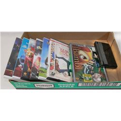 CHILDRENS DVD'S  AND  NINTENDO DS(NO CORDS)