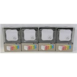 LOT OF 4 MAGIC VIBRATION SPEAKERS