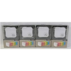 LOT OF 4 MAGIC VIBRATION SPEAKERS
