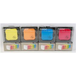 LOT OF 4 MAGIC VIBRATION SPEAKERS