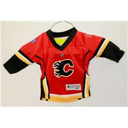 CALGARY FLAMES YOUTH 12-24 MONTH JERSEY.