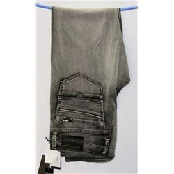 BUFFALO DAVID BITTON SIZE 34 ASH-X SKINNY STRETCH