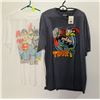 Image 1 : LOT OF 2 SUPER HERO TSHIRTS INCL WHITE LARGE