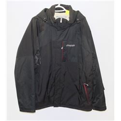 SPYDER SIZE X-LARGE BLACK WINTER COAT