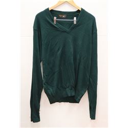 NEW NIAGARA KNIT SIZE L  V-NECK SWEATER ( LONG