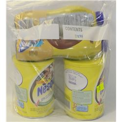 BAG OF ASSORTED NEWQUICK DRINK MIX