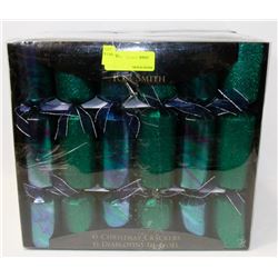 BUNDLE OF 4 TOM SMITH CHRISTMAS CRACKERS