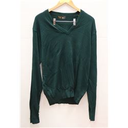 NEW NIAGARA KNIT SIZE L  V-NECK SWEATER ( LONG