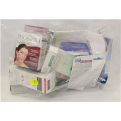 BAG OF ASSORTED FACIAL CREAMS