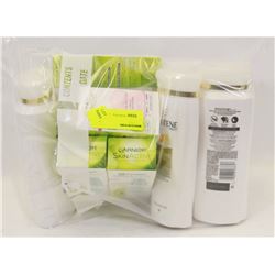BAG OF ASSORTED MOISTURIZERS, CREAMS, SHAMPOO