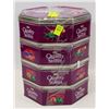 Image 1 : 4 TINS OF QUALITY STREET CHOCOLATES