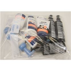 BAG OF ASSORTED BIORE CLEANSERS