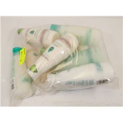 BAG OF ASSORTED LIVE CLEAN SHAMPOOS AND