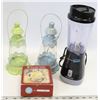 Image 1 : FLAT OF HAMILTON BEACH BLENDER,2 LANTERNS,MADE IN