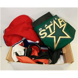 LOT OF 4 HOCKEY JERSEYS - DALLAS, EDMONTON,