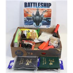 4 OF THE FISHERMAN BRAG BOOK ,NEW BATTLESHIP GAME
