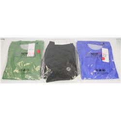 NEW WOMENS ATHLETIC SHORTS AND TWO ATHLETIC TOPS