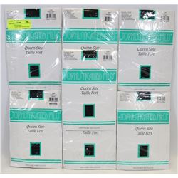 LOT OF 7 PANTYHOSE, SOPHISTICATED MISS, QUEEN SIZE