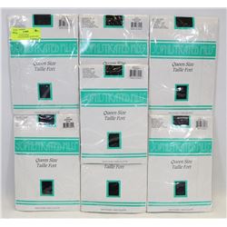 LOT OF 7 PANTYHOSE, SOPHISTICATED MISS, QUEEN SIZE