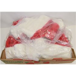 FLAT W/ 9 NEW CHRISTMAS HATS