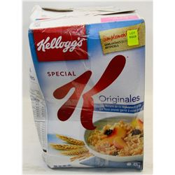 6 BOXES OF SPECIAL K CEREAL