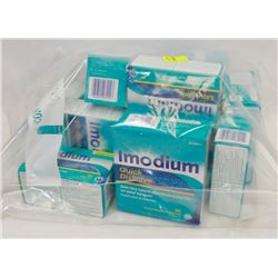 BAG OF ASSORTED IMODIUM DIARRHEA RELIEF