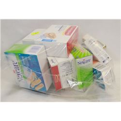 BAG OF ASSORTED ADHESIVE BANDAGES