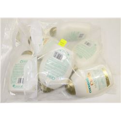 BAG OF COCONUT CURLS SHAMPOOS AND CONDITIONERS