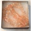 Image 2 : 11)  ROSE QUARTZ NECKLACE & MATCHING