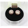 Image 1 : #119- FRESH WATER PEARL EARRINGS