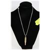 Image 1 : BULLET PENDANT ON CHAIN