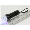 Image 1 : NEW ULTRA VIOLET LED FLASHLIGHT WITH NEW BATTERIES