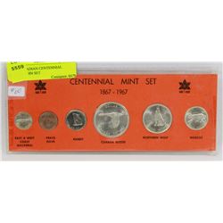 1967 CANADIAN CENTENNIAL SILVER COIN SET