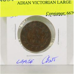1888 CANADIAN VICTORIAN LARGE PENNY