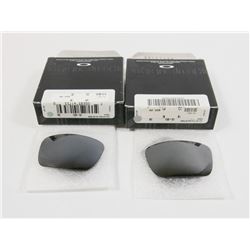 LOT OF 2 OAKLEY FUEL CELL BLACK IRIDIUM