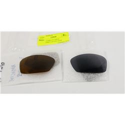 LOT OF 2 OAKLEY HIJINX REPLACEMENT LENSES DARK