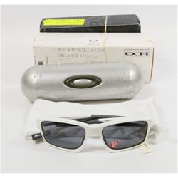 OAKLEY CHAINLINK MATTE WHITE/ GREY POLARIZED