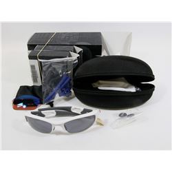 OAKLEY FLAK JACKET POLISHED WHITE/BLACK IRIDIUM