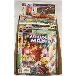 23 MARVEL COMICS  ASSORTED- SPIDERMAN, IRON MAN