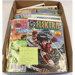 24 MARVEL COMICS  ASSORTED- GHOST RIDER, VENOM,