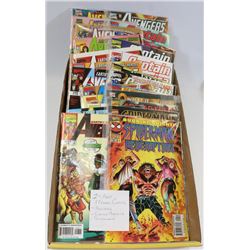 24 MARVEL COMICS  ASSORTED-AVENGERS, CAPTAIN