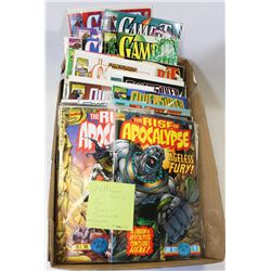 24 MARVEL COMICS ASSORTED- GAMBIT, QUICKSILVER,