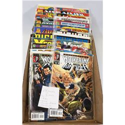 24 MARVEL ASSORTED COMICS- X MEN, SABERTOOTH,
